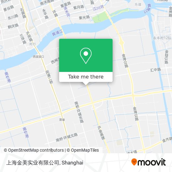 上海金美实业有限公司 map