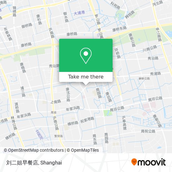 刘二姐早餐店 map