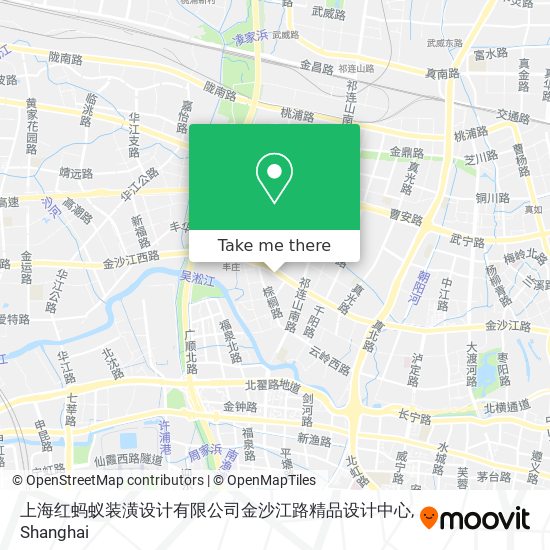 上海红蚂蚁装潢设计有限公司金沙江路精品设计中心 map