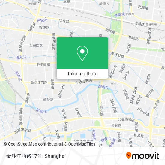 金沙江西路17号 map