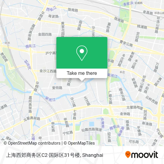 上海西郊商务区C2·国际区31号楼 map