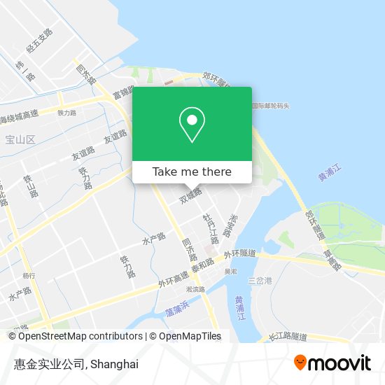 惠金实业公司 map