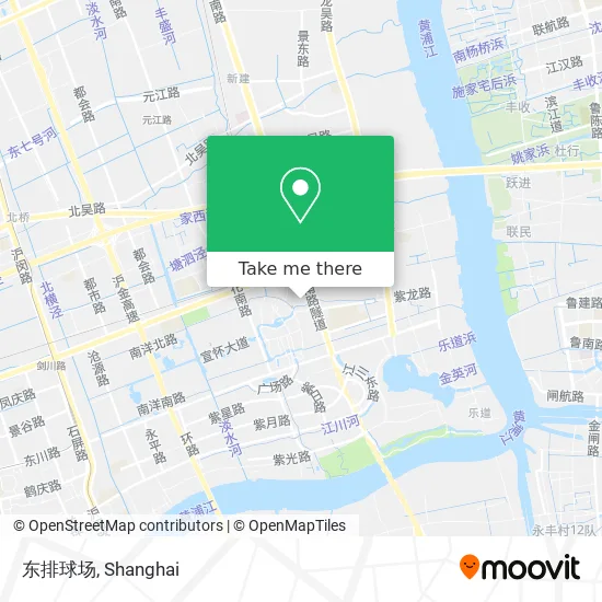 东排球场 map