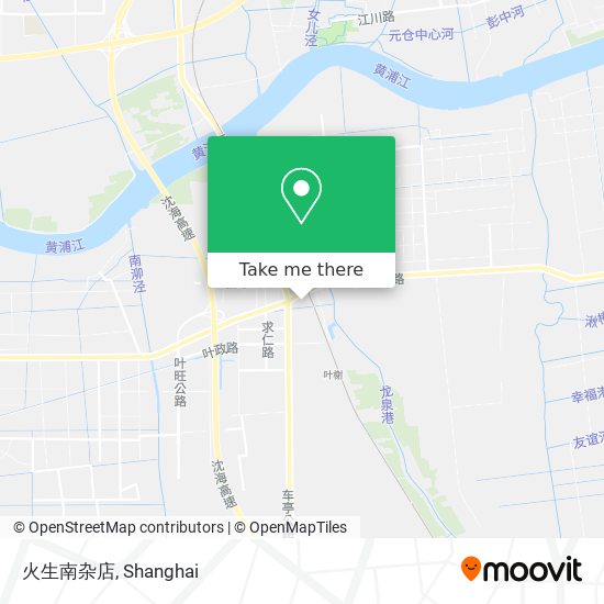 火生南杂店 map
