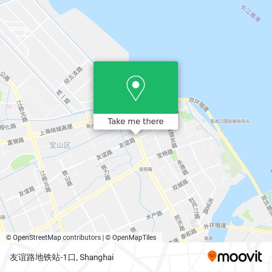 友谊路地铁站-1口 map