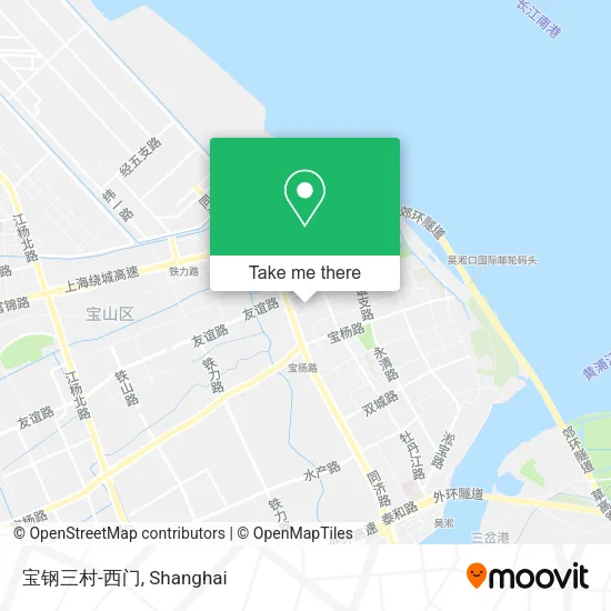 宝钢三村-西门 map
