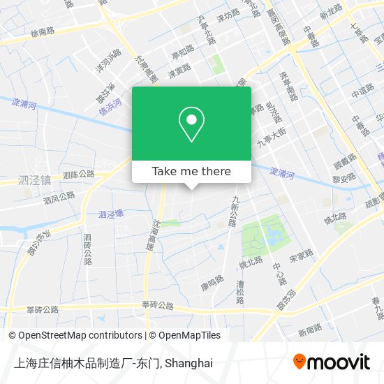 上海庄信柚木品制造厂-东门 map