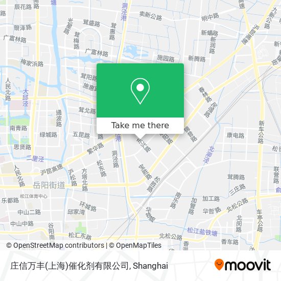 庄信万丰(上海)催化剂有限公司 map