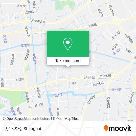 万业名苑 map