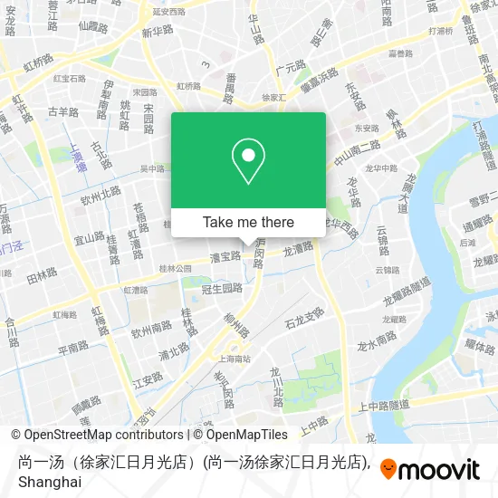尚一汤（徐家汇日月光店）(尚一汤徐家汇日月光店) map