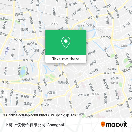 上海上筑装饰有限公司 map