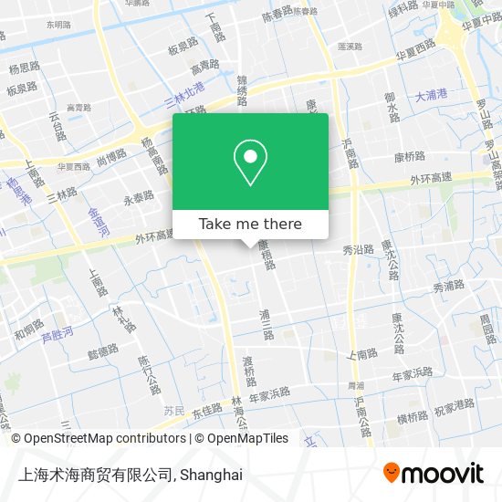 上海术海商贸有限公司 map