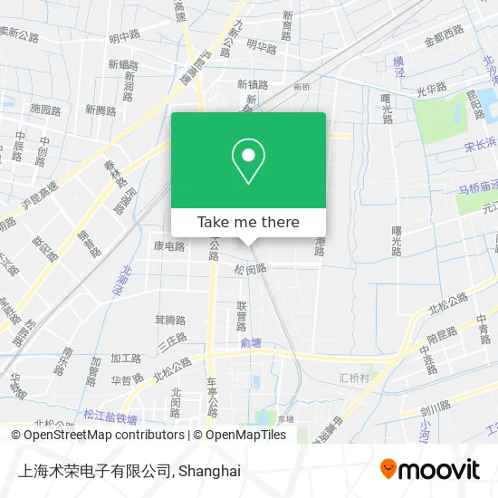 上海术荣电子有限公司 map