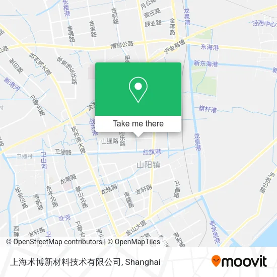 上海术博新材料技术有限公司 map