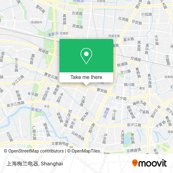 上海梅兰电器 map