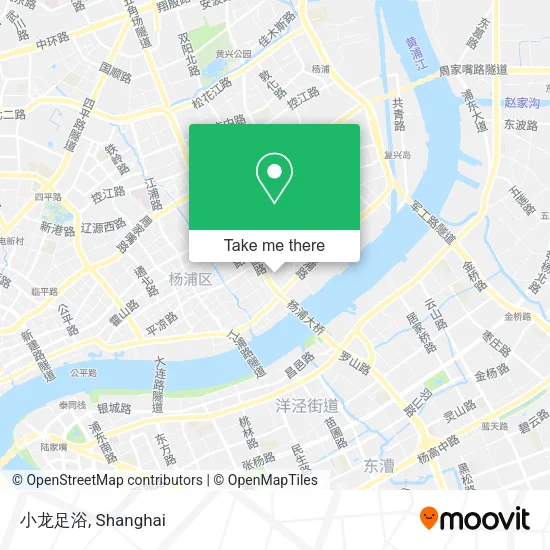 小龙足浴 map