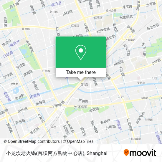 小龙坎老火锅(百联南方购物中心店) map