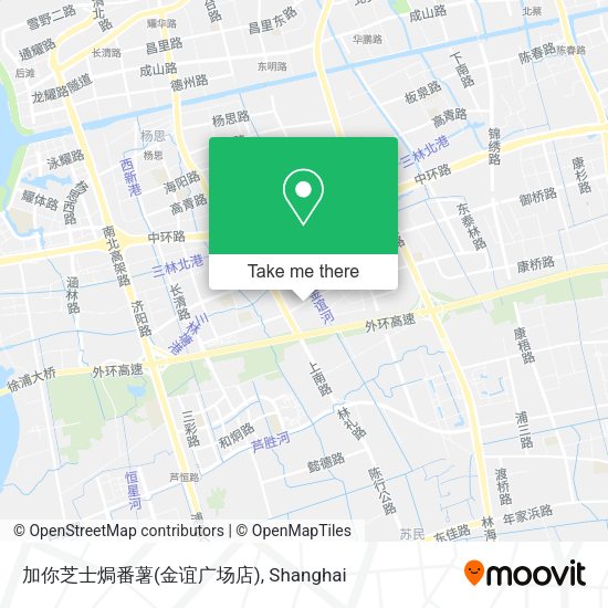 加你芝士焗番薯(金谊广场店) map