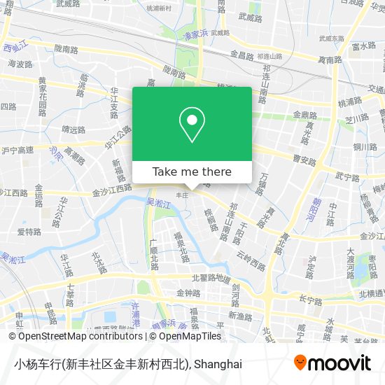 小杨车行(新丰社区金丰新村西北) map