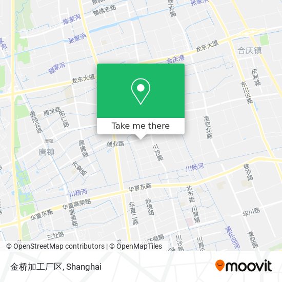 金桥加工厂区 map