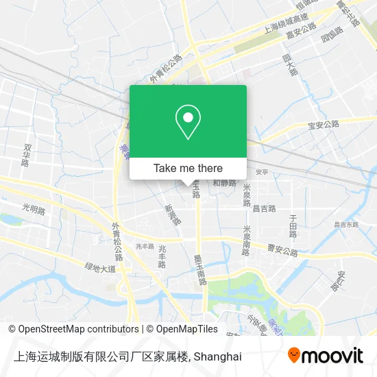 上海运城制版有限公司厂区家属楼 map