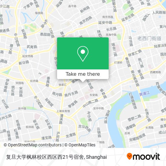 复旦大学枫林校区西区西21号宿舍 map
