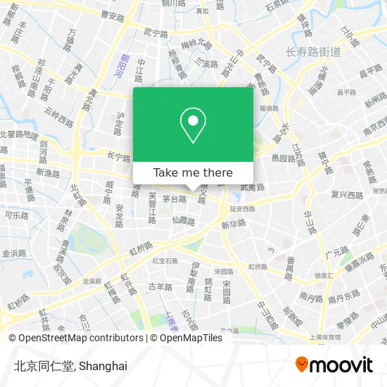 北京同仁堂 map