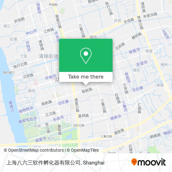 上海八六三软件孵化器有限公司 map