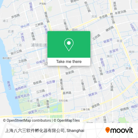 上海八六三软件孵化器有限公司 map
