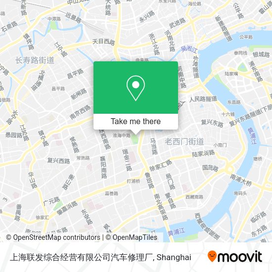 上海联发综合经营有限公司汽车修理厂 map