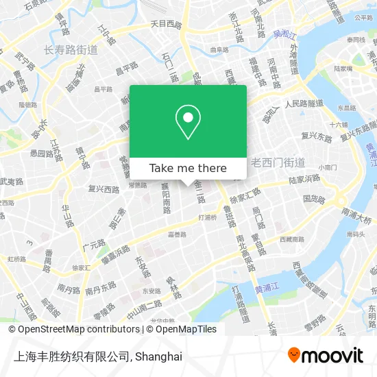 上海丰胜纺织有限公司 map