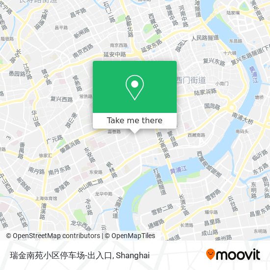 瑞金南苑小区停车场-出入口 map