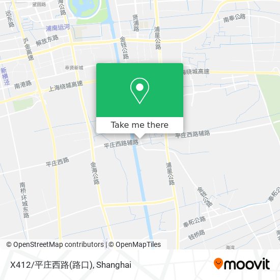 X412/平庄西路(路口) map