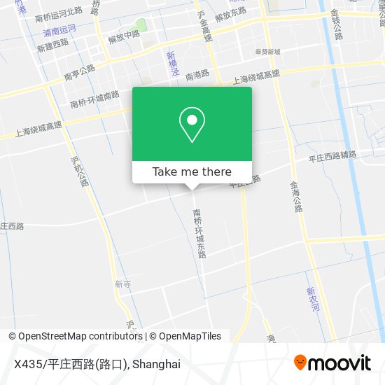 X435/平庄西路(路口) map