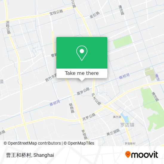 曹王和桥村 map