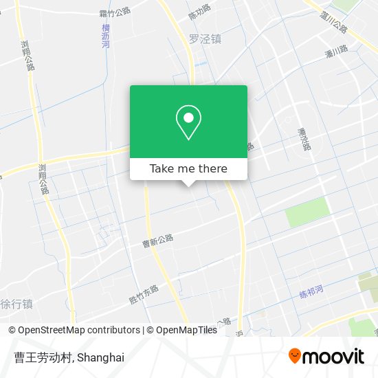 曹王劳动村 map