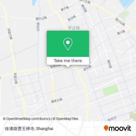 徐潘路曹王禅寺 map
