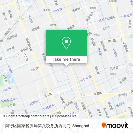 闵行区国家税务局第八税务所西北门 map