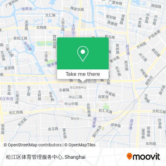 松江区体育管理服务中心 map