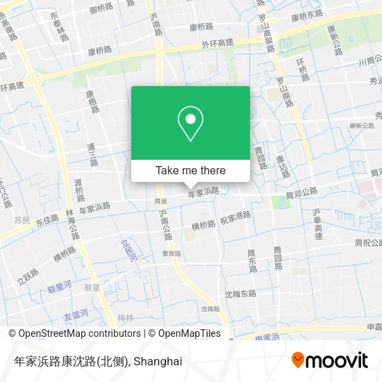 年家浜路康沈路(北侧) map