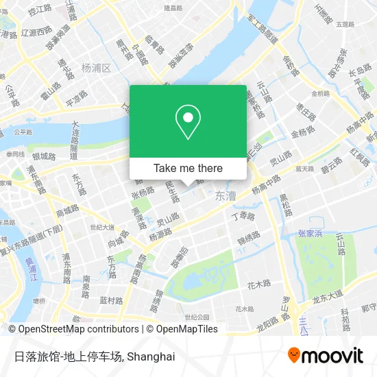 日落旅馆-地上停车场 map