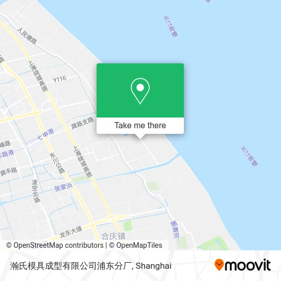 瀚氏模具成型有限公司浦东分厂 map