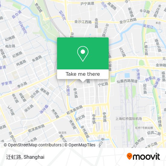 迁虹路 map