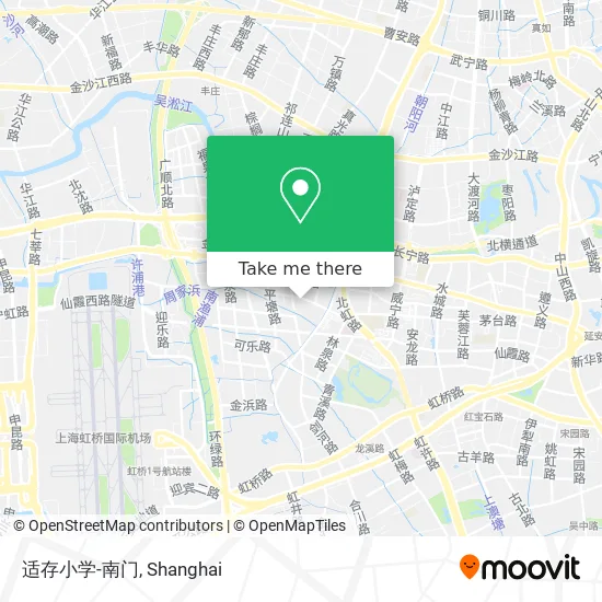 适存小学-南门 map