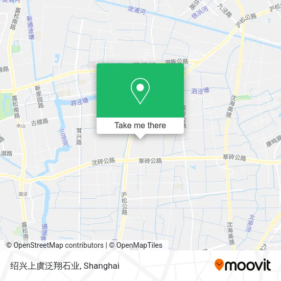 绍兴上虞泛翔石业 map