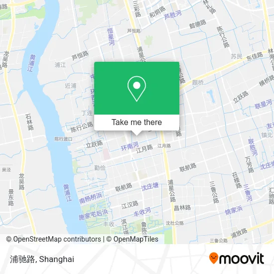 浦驰路 map