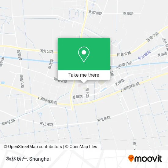 梅林房产 map