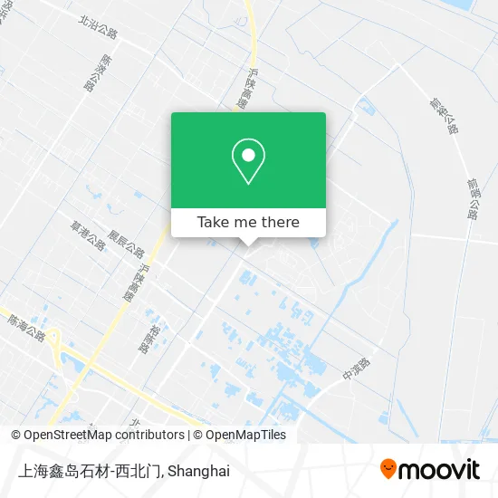 上海鑫岛石材-西北门 map