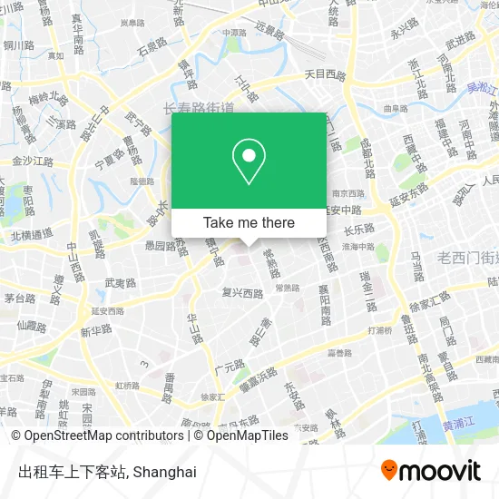 出租车上下客站 map