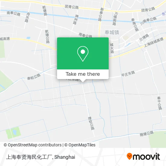 上海奉贤海民化工厂 map